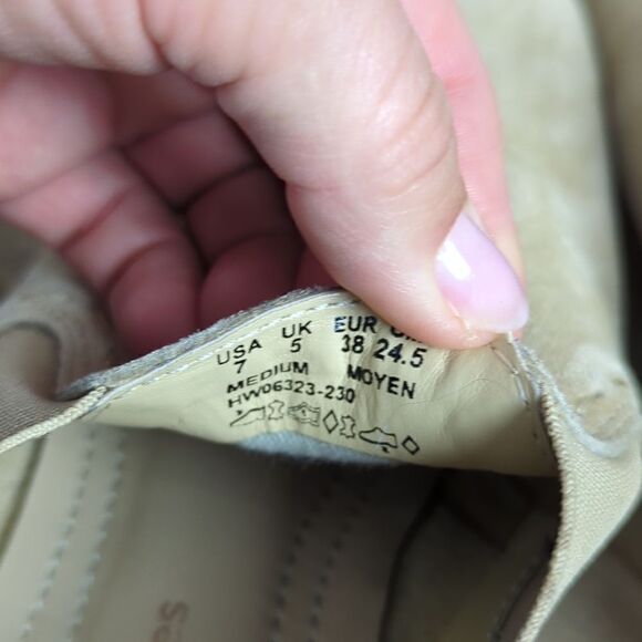 Hush puppies Chardon slip on suede shoes Chino Tan suede - Picture 8 of 9